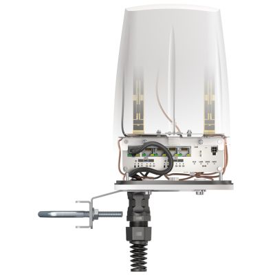 3. QuWireless QuSpot Antenne, omnidirektionale PoE/LAN-Antenne, 3 dBi