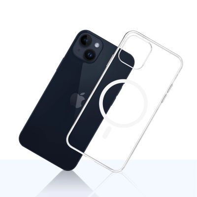 3. 3mk Clear MagCase Hülle für Apple iPhone 14 Plus – transparent