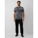 3. Herren-T-Shirt mit Regular Fit und Allover-Print 4F 4FRAW26TTSHM4664-20A