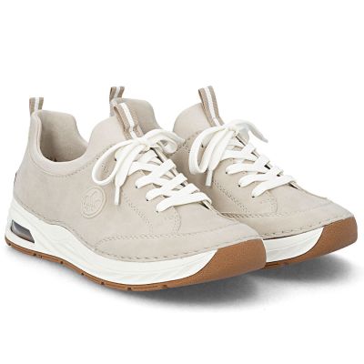 2. Rieker 44562-62 bequeme beige Damenschuhe