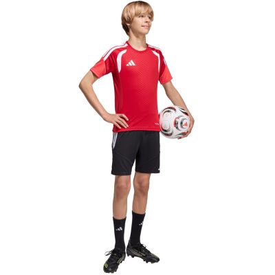 9. adidas Tiro 26 Wettkampf-Trainings-T-Shirt für Kinder, Rot KA7601