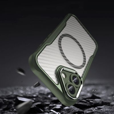 9. Leading Series MagSafe Silikonhülle für iPhone 16 – grün