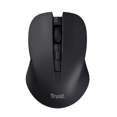 6. TRUST Mydo Silent kabellose schwarze Maus