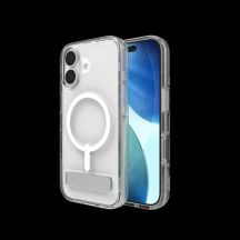 ZAGG Crystal Palace Snap KS MagSafe Hülle mit Ständer für iPhone 17 - Transparent