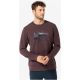 2. Herren-Sweatshirt SUPER.NATURAL M Lantree Crew, violett