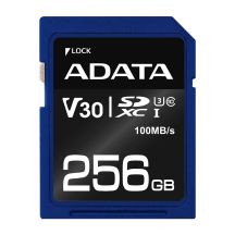 ADATA Premier Pro SDXC 256 GB Klasse 10 UHS-I/U3 V30