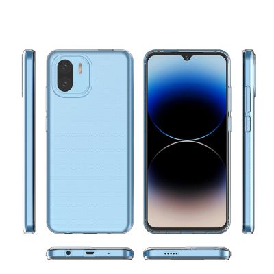 3. Ultra Clear 0,5 mm Hülle für Xiaomi Redmi A2 / Redmi A1 dünne Abdeckung transparent