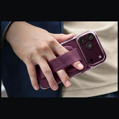 6. Uniq Heldro Air Magclick Ladehülle für iPhone 18 Pro Max / 17 Pro Max – bordeauxrot