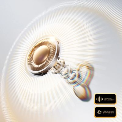2. Joyroom Openfree JR-OE3 TWS In-Ear-Kopfhörer – Silber