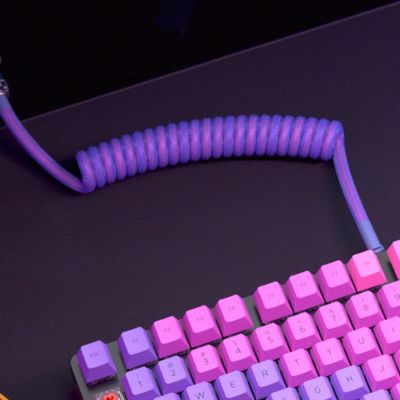 6. Glorious Gaming GLO-KB-ACC-CBL-COIL-NEB Tastatur-/Mauskabel Lila 1,4 m