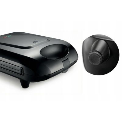 2. PROMIS 4-Sandwich-Toaster, Schwarz STP25