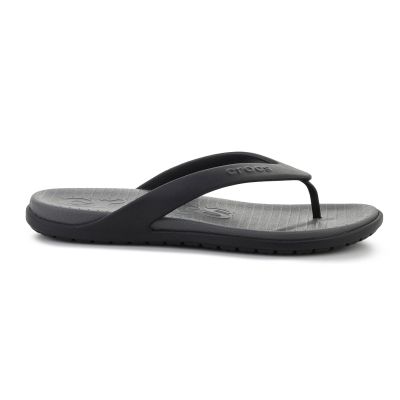 6. CROCS COAST FLIP SCHWARZ/SCHIEFERGRAU 212035-0DD