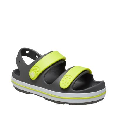 2. Crocs Crocband Cruiser Kindersandalen, Graphitgelb, 209423 1NJ