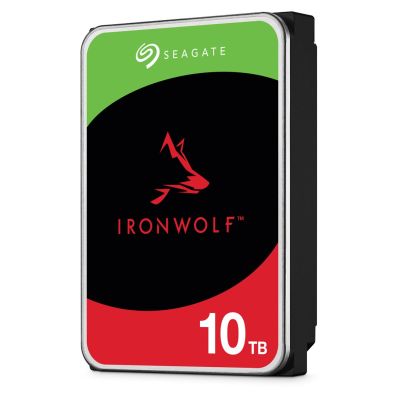 3. Seagate IronWolf ST10000VN000 HDD (10 TB ; 3,5"; 256 MB ; 7200 rpm)