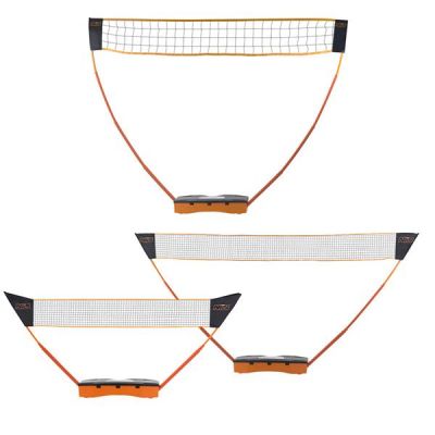 22. ZSB 3in1 Badmintonnetz-Set + Tennisnetz + Volleyballnetz 