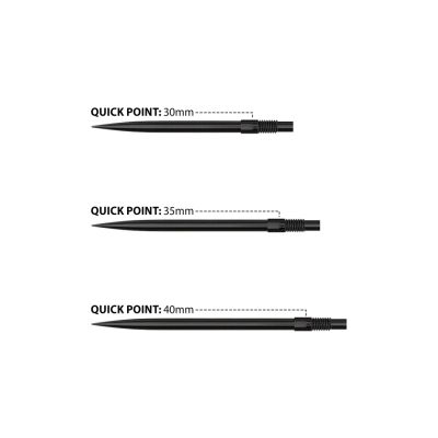 2. Harrows QUICK POINT Schwarze Spitzen