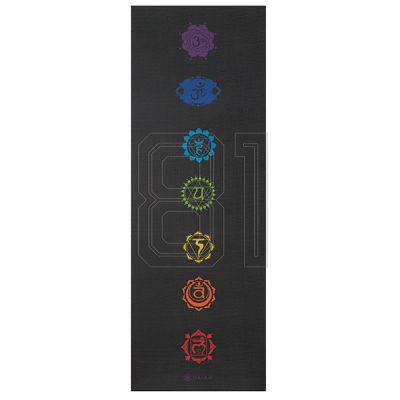 5. Gaiam Premium Chakra 62610 Yogamatte