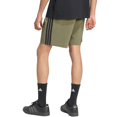 3. adidas Essentials 3-Streifen Chelsea Lite Webshorts für Herren, Olivgrün, KY4154