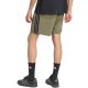 3. adidas Essentials 3-Streifen Chelsea Lite Webshorts für Herren, Olivgrün, KY4154