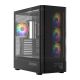 MODECOM VOLCANO AQ 300 ARGB MIDI SCHWARZES GEHÄUSE