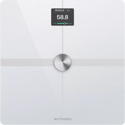 2. Withings Body Smart elektronische Personenwaage, 200 kg, 50 g Genauigkeit, weiß