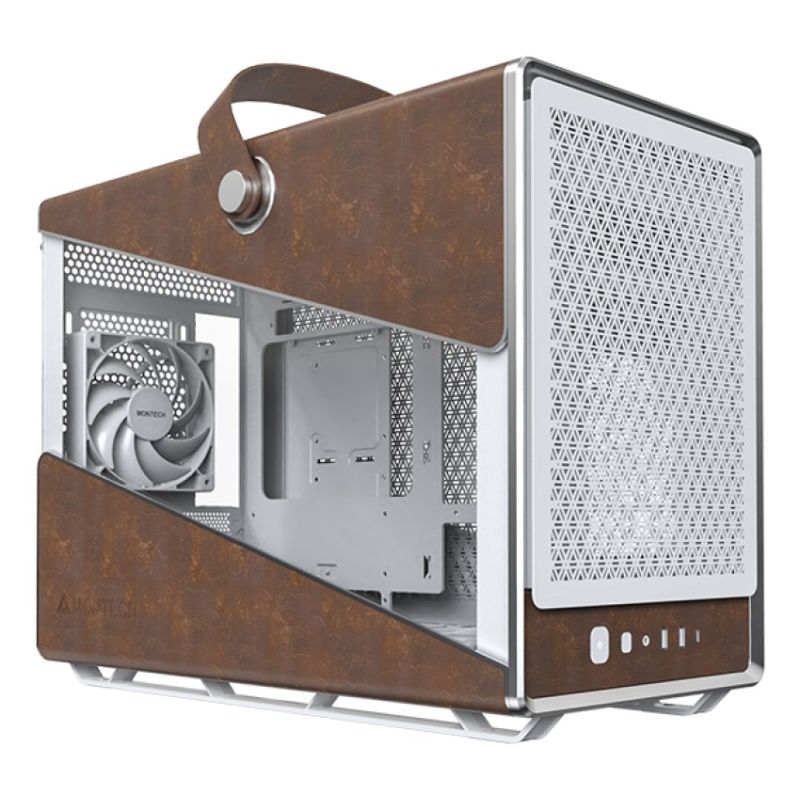 2. Montech Heritage Pro Midi-Tower-Case – Weiß