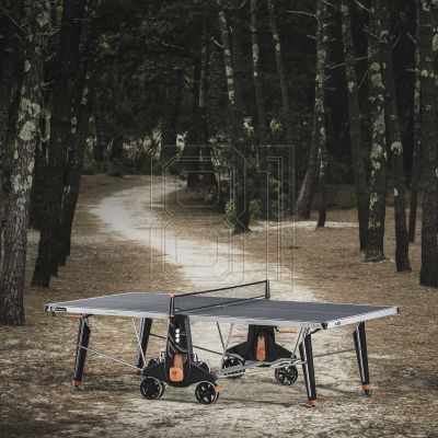4. Cornilleau 500X Outdoor-Tischtennisplatte schwarz