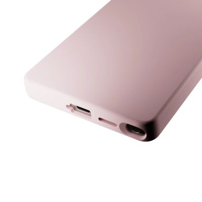 7. Puro Icon Silikonhülle für Samsung Galaxy S25 Ultra – rosa