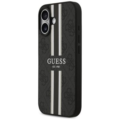 2. Guess 4G MagSafe-Hülle mit Printstreifen für iPhone 17 – Schwarz