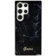 10. Guess GUHCS23LPCUMAK S23 Ultra S918 schwarz/schwarzes Hardcase Marble