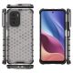 10. Honeycomb Handyhülle Schutzhülle mit TPU Rahmen für Xiaomi Redmi K40 Pro+ / K40 Pro / K40 / Poco F3 transparent