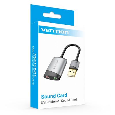 6. Vention 0,15 m externe USB-Soundkarte