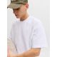 7. Jack&Jones T-Shirt JJEBARRON TEE SS O-NECK NOOS 12298906 WEISS