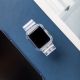 8. Silikonband Armband Armband Gehäuseband Lichtset Für Apple Watch 44mm - Rot