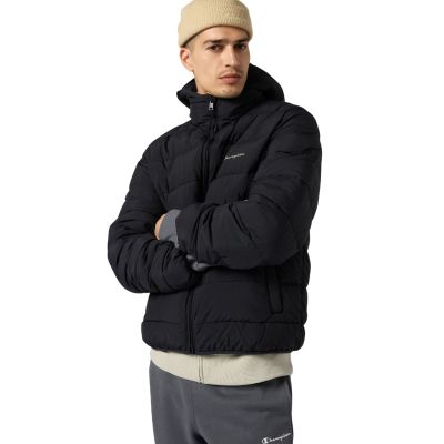 4. Champion Herren-Kapuzenjacke Schwarz 221548 KK001