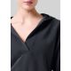 4. CASALL Peachy V-Ausschnitt Hoodie Schwarz