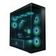 Arctic Xtender Schwarz Gehäuse mit Fenster und GPU-Halterung