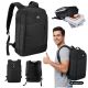 12. NANORS Laptop-Rucksack, 15,6", Schwarz, 42 x 28,5 x 14 cm, Wasserdicht RS204 B