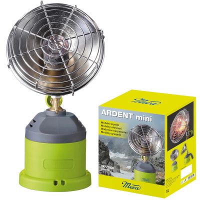 ARDENT MINI Touristenheizkörper, Solarheizkörper für eine 1kW-Gaskartusche