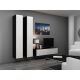 2. TV-Schrank VIGO '140' 30/140/40 schwarz/weiß glänzend