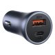 7. Baseus Golden Contactor Pro schnelles Autoladegerät USB Typ C / USB 40 W Power Delivery 3.0 Quick Charge 4+ SCP FCP AFC + USB Typ C Kabel - Lightning (TZCCJD-B0G)