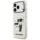2. Karl Lagerfeld IML NFT Glitter Karl&Choupette Hülle für iPhone 18 Pro Max / 17 Pro Max - Transparent
