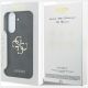 8. Guess Leder-Schutzhülle mit Metalllogo für Samsung Galaxy A37 5G – Schwarz