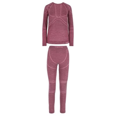 VIKING Lana Pro Set Merino Damen Unterwäsche Gr. M rosa