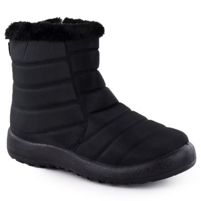 2. Damen-Schneestiefel, flach und gefüttert, schwarz, Potocki SU33069
