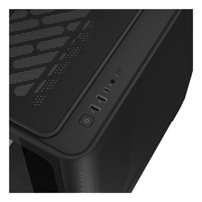 14. ASUS PRIME AP304 TG ARGB SCHWARZES Gehäuse