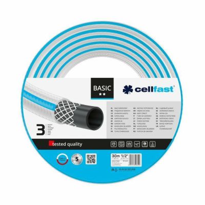 4. CELLFAST 10-421 Gartenschlauch 30 m Unterirdisch Blau, Weiß