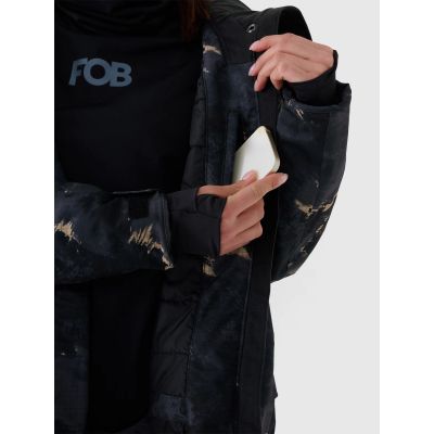 8. Snowboardjacke mit 10000 Membran für Damen 4F 4FWAW24TTJAF586-90A