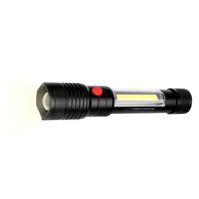 23. ESPERANZA ALUMINIUM-TASCHENLAMPE MIT SEITENLICHT COB APATE EOT069