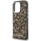 6. Karl Lagerfeld IML Leopard Pattern MagSafe Case für iPhone 16 Pro Max - Braun